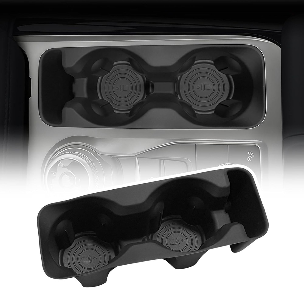 For 2020-2024 Ford Explorer Center Console Drink Cup Holder Insert Storage Box