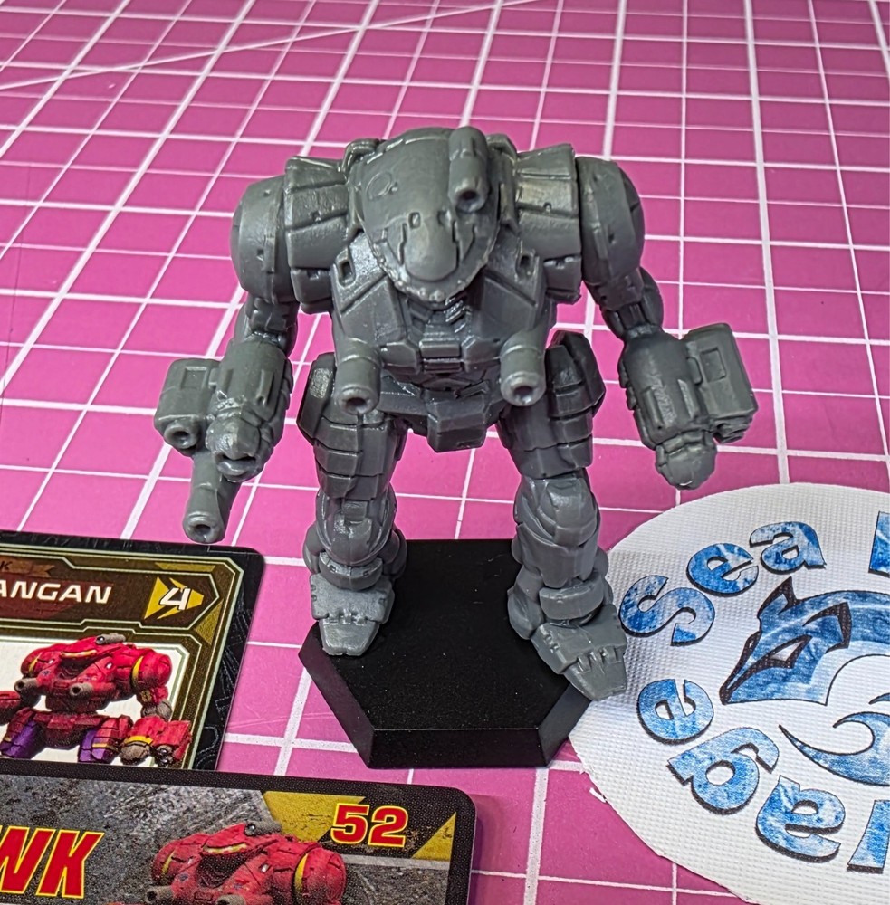 BattleTech Thunder Hawk Mech -- Star League Command Lance + Cards
