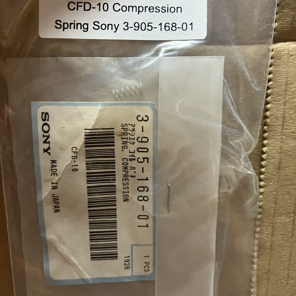 SONY OEM CFD-10 Compression Spring 3-905-168-01