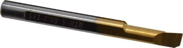 Carmex Solid Carbide Boring Bar: 0.2" Min Bore Dia 0.59" Max Bore Depth