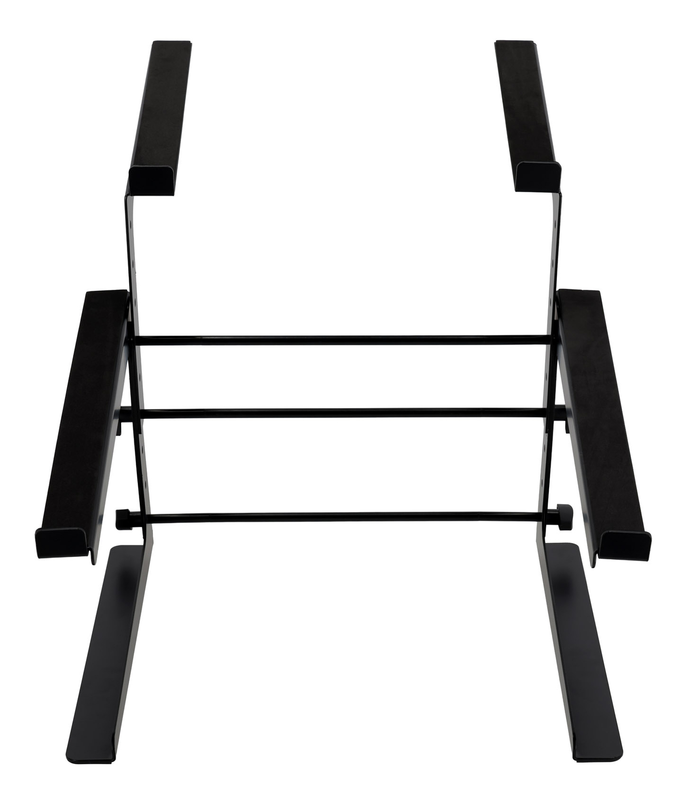 Rockville Rock2d2 Adjustable Dual Shelf DJ Controller Midi Keyboard Laptop Stand