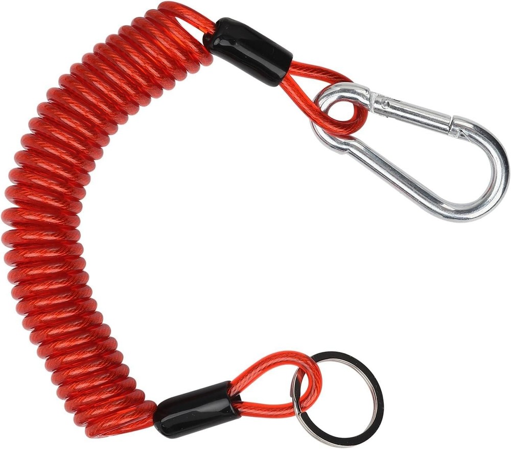 6ft Trailer Brake Away Cable, Breakaway Safety Cable Spring