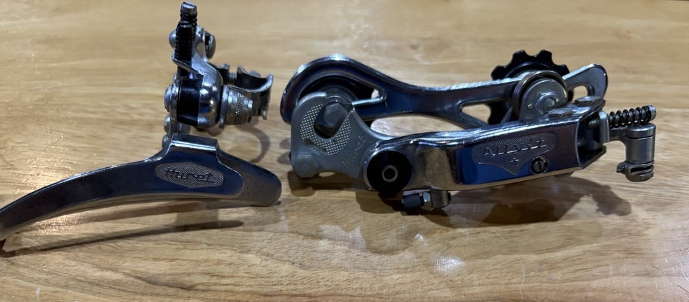 Vintage Huret Front & Rear Derailleur