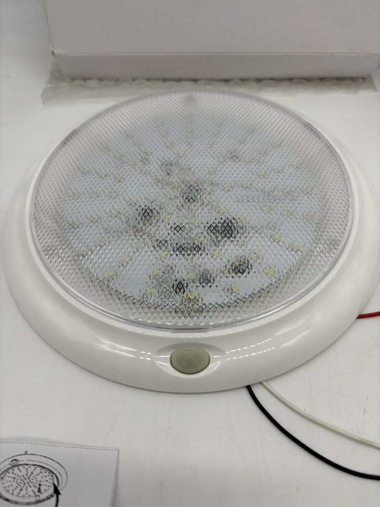 2 Dual Functions Dome Lights BS822C-CWB 10-30VDC & BS822F-CWW 10-30VDC Dimmable