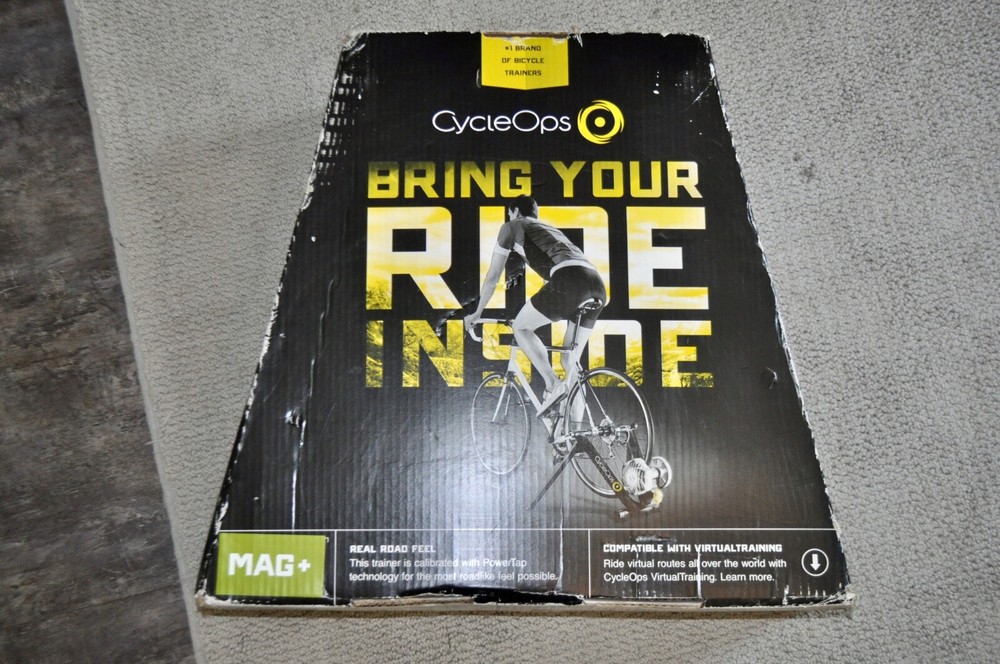 CycleOps MAG+ MAG PLUS Bike Trainer W/ RISER