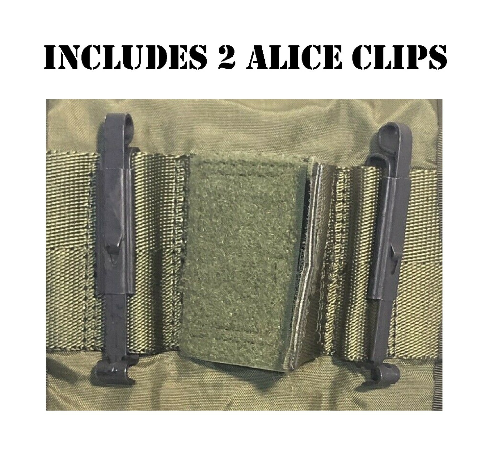 US MILITARY INDIVIDUAL FIRST AID KIT POUCH ONLY IFAK SNAP FLAP & ALICE CLIPS NEW