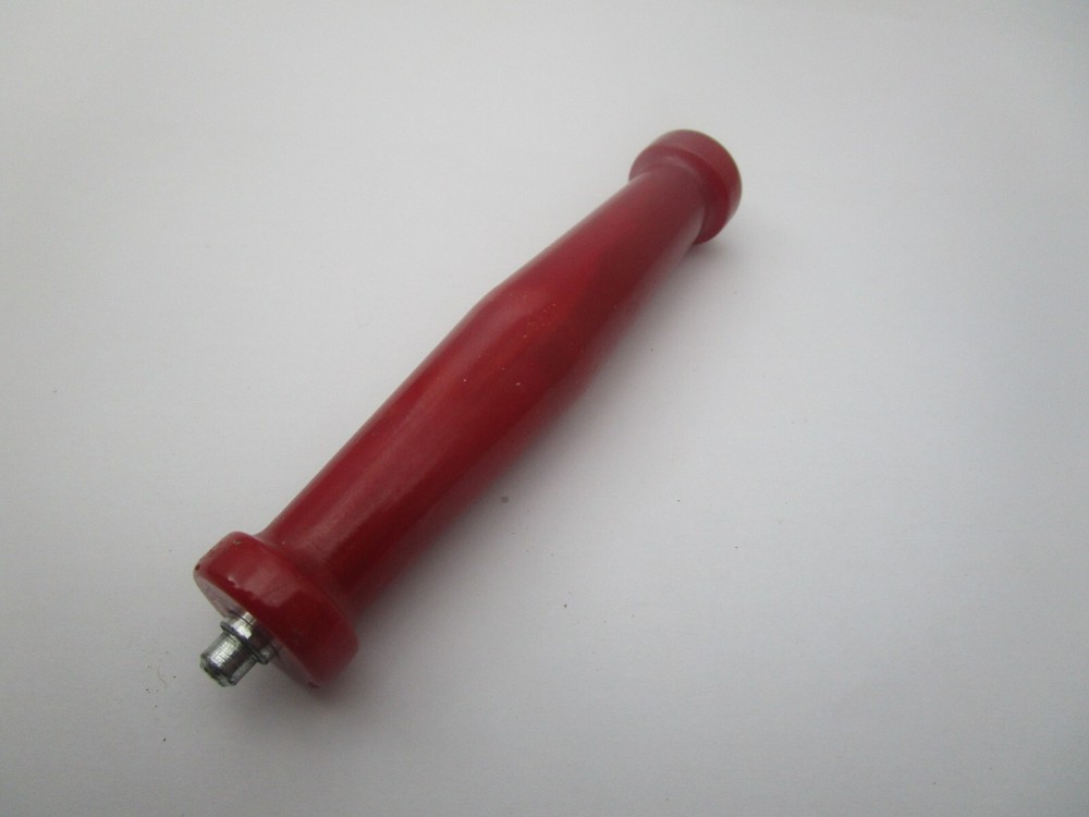 Vintage Mottled Cherry Red Bakelite Handle