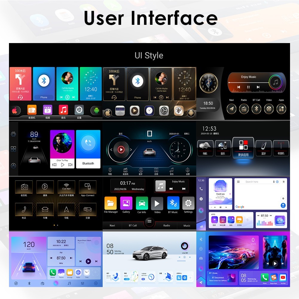 2+32GB Android 14 Car Stereo Radio For GMC Chevrolet Tahoe 2015-2019 Carplay US