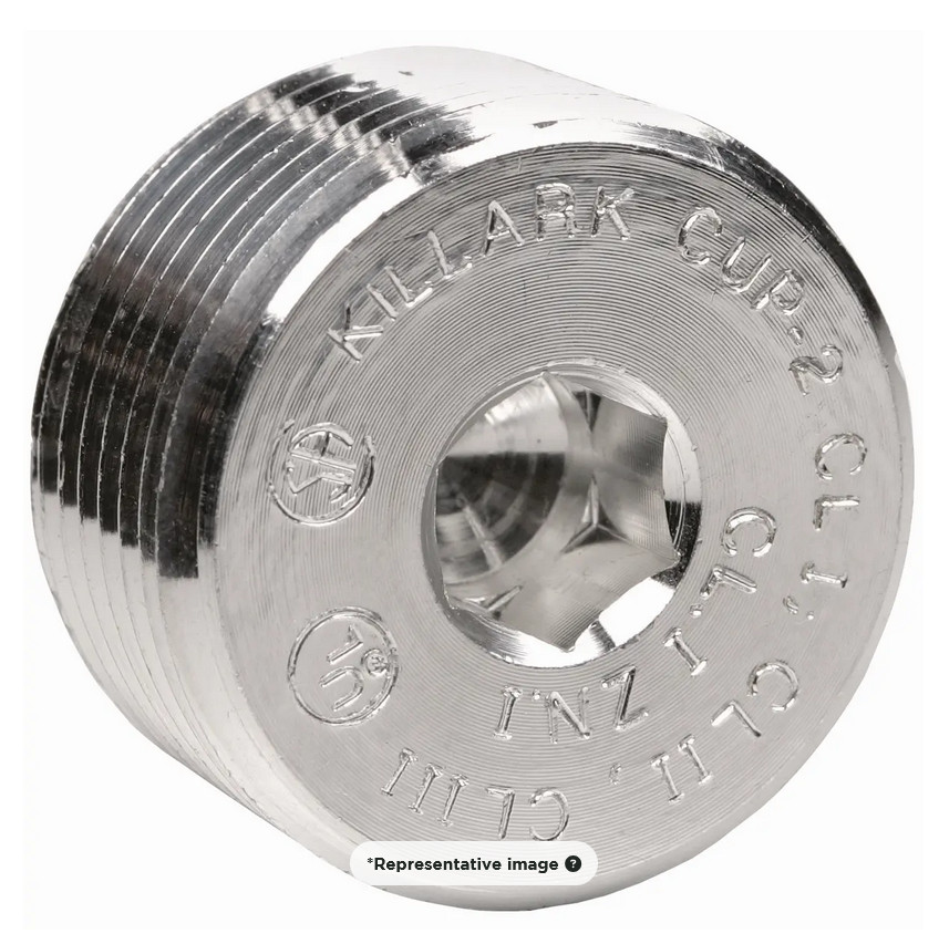 Killark CUP-1 Close Up Plug Size 1/2''