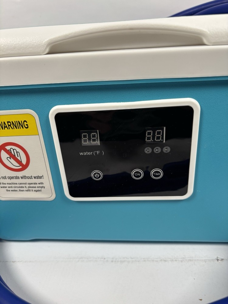 Cold Therapy Machine with Programmable Timer, Portable Ice Machine - Used