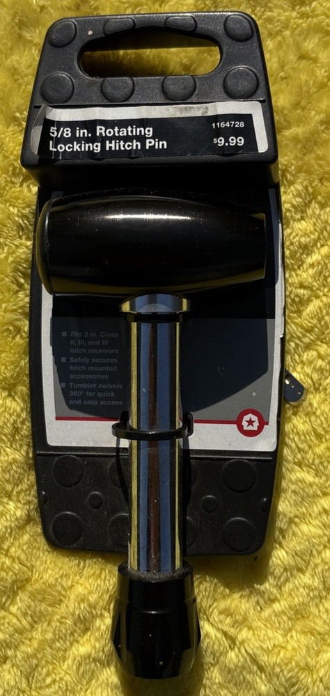 Hitch Pin Rotating Locking  5/8