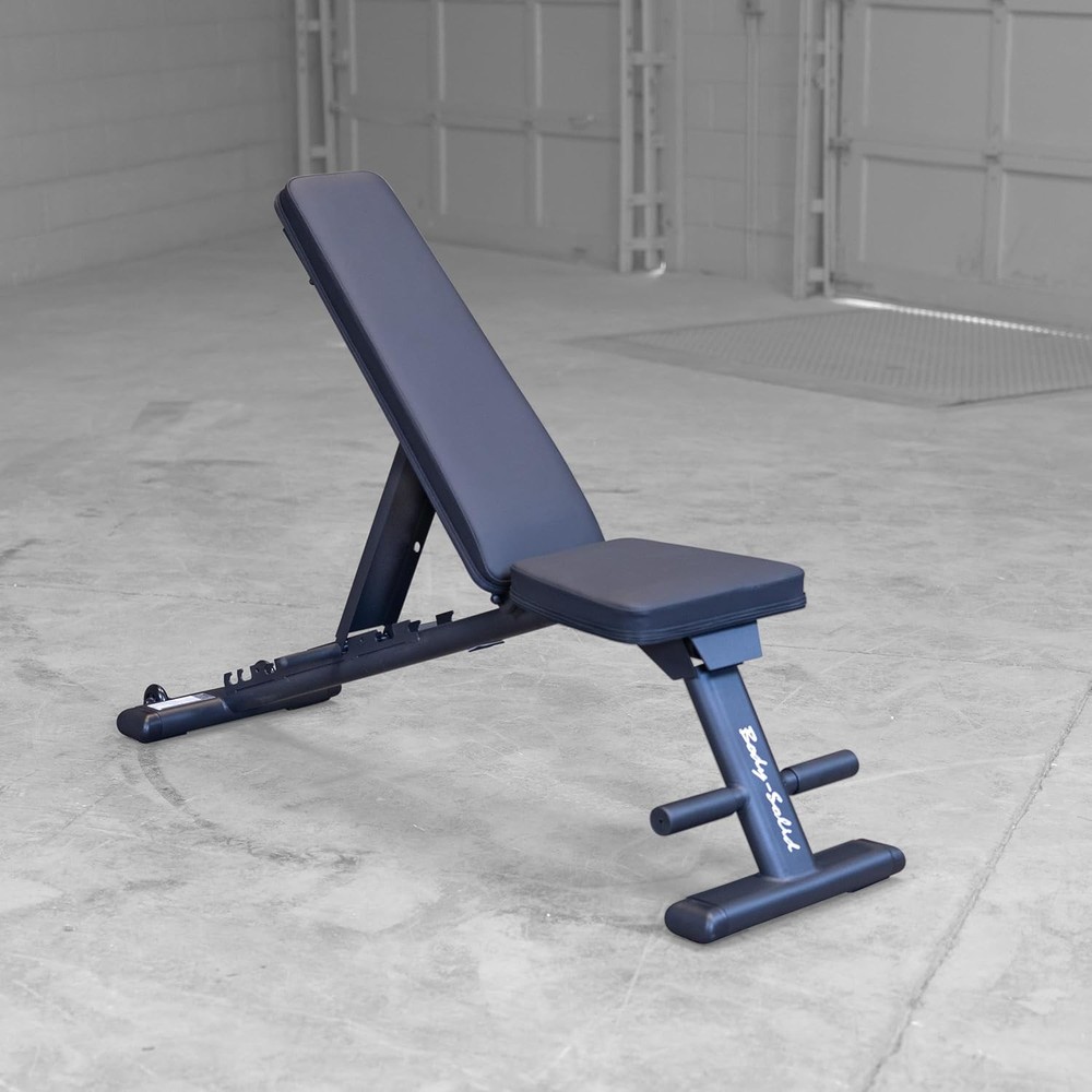Body-Solid Adjustable Weight Bench for Full Body Workout, 7-Position Easy Ladder