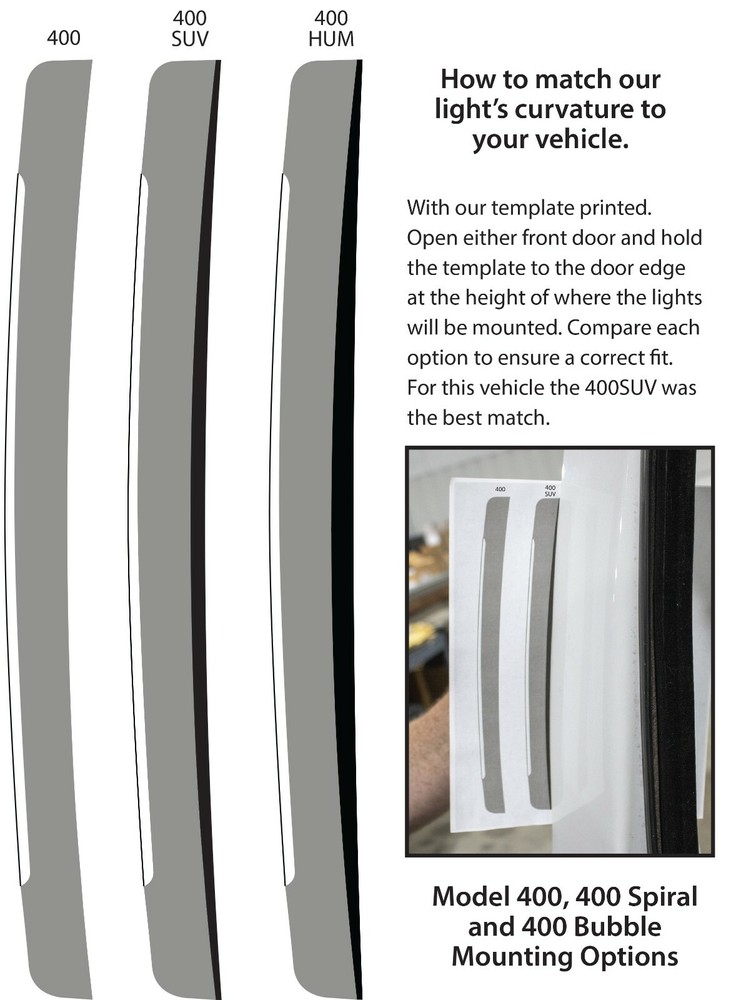 Infinite 400 Series LED Coach Light, Limo Side Marker Light, Opera Light