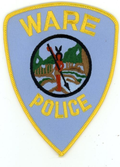 MASSACHUSETTS MA WARE POLICE NICE PATCH SHERIFF