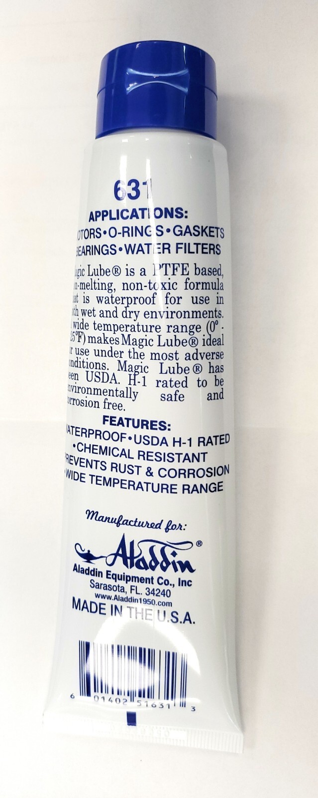 Aladdin Magic Lube 5oz Teflon Lubricant / Sealant | 631
