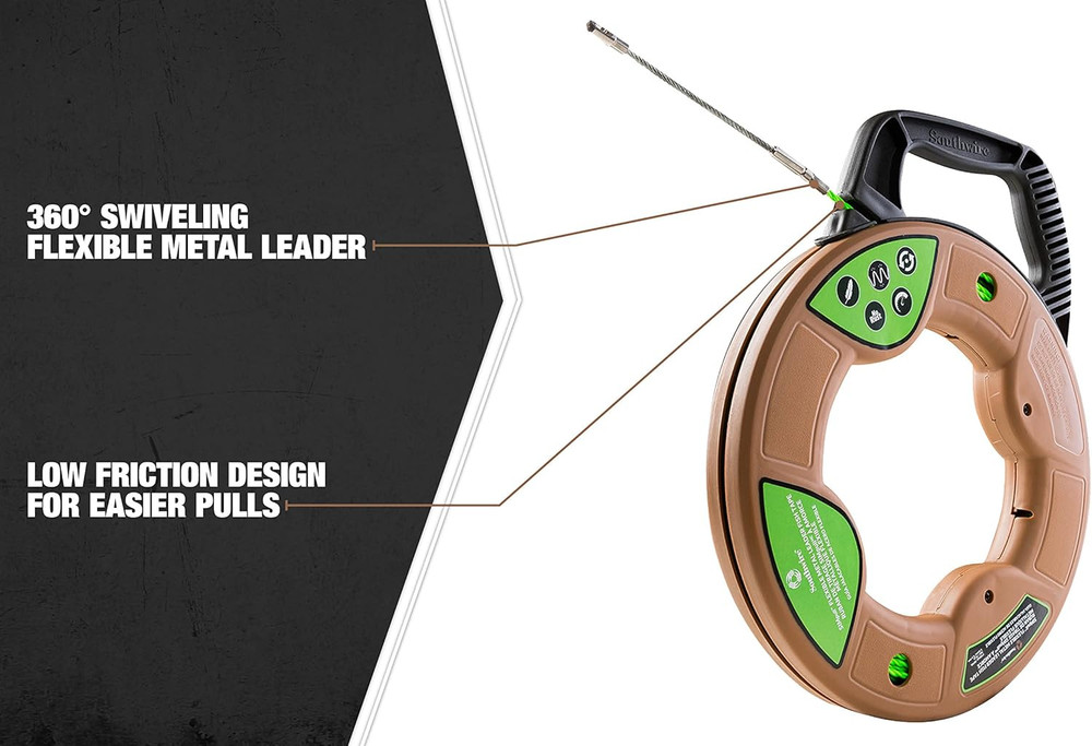 FISH TAPE; 4.5MM; FTSP45-75FML; 75' TRI