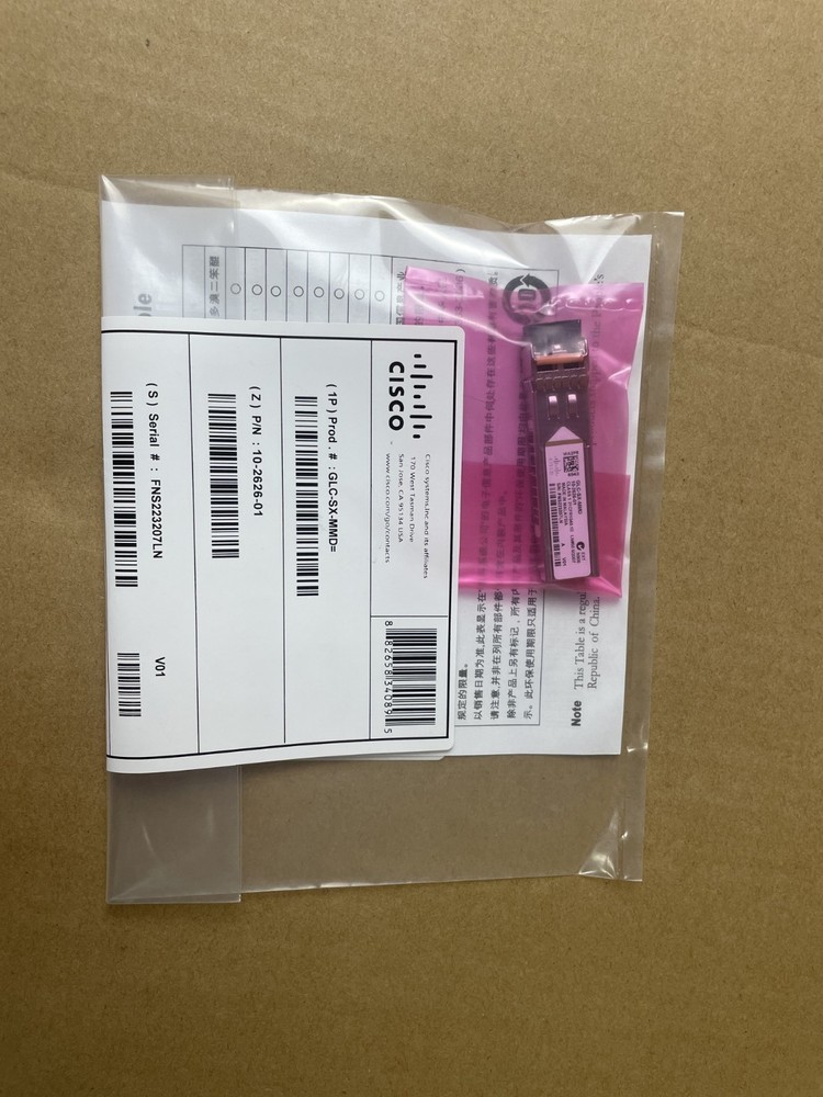 Cisco GLC-SX-MMD SFP Transceiver Module