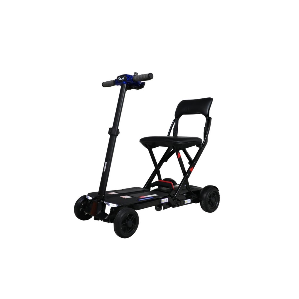 4 Wheel Mobility Scooter Foldable Remote Compact Comfortable for Seniors