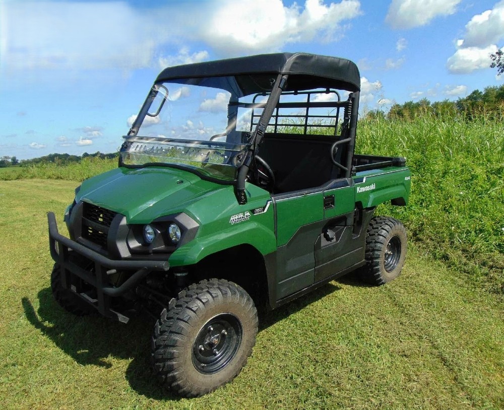 Soft Top & Hard Windshield Combo for 2016-2026 Kawasaki Mule ProFX ProDX UTV