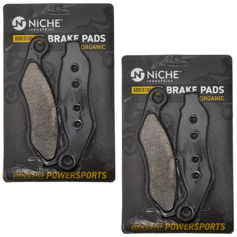 Brake Pad Set for Harley-Davidson Tri Glide Freewheeler Front Organic 2 Pack