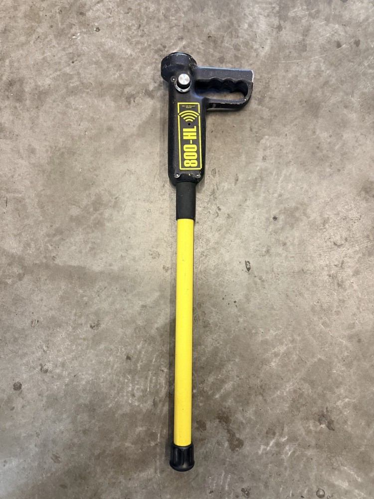 AS-IS Pipehorn 800-HL Pipe & Cable Locator Wand Receiver *Missing Transmitter*