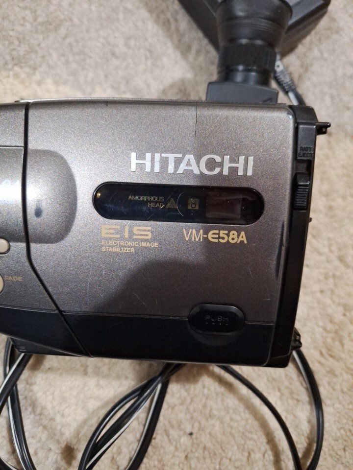 Hitachi VM e58A video camera Read Please