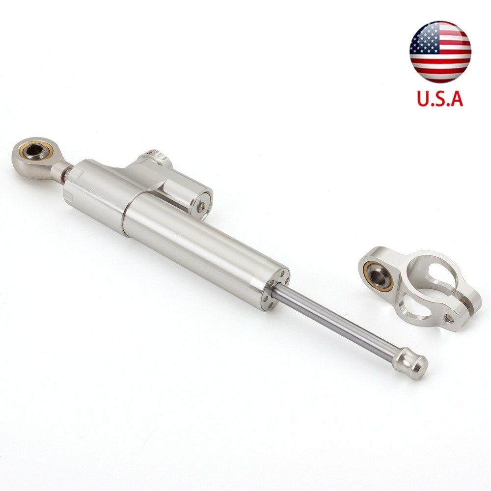 USA Steering Damper Linear Stabilizer Reversed Safety Control Universal Shock