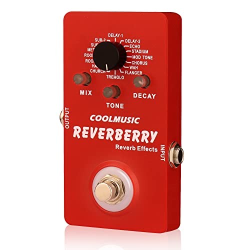 Multi Effects Pedal Digital Guitar Pedal with 16 Effects True Bypass