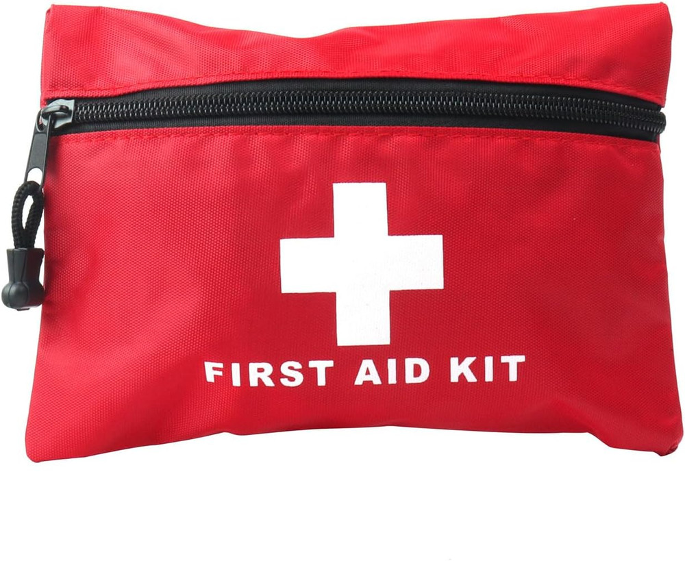 Red First Aid Bag Empty First Aid Kit Empty Waterproof First Aid Pouch Small Min