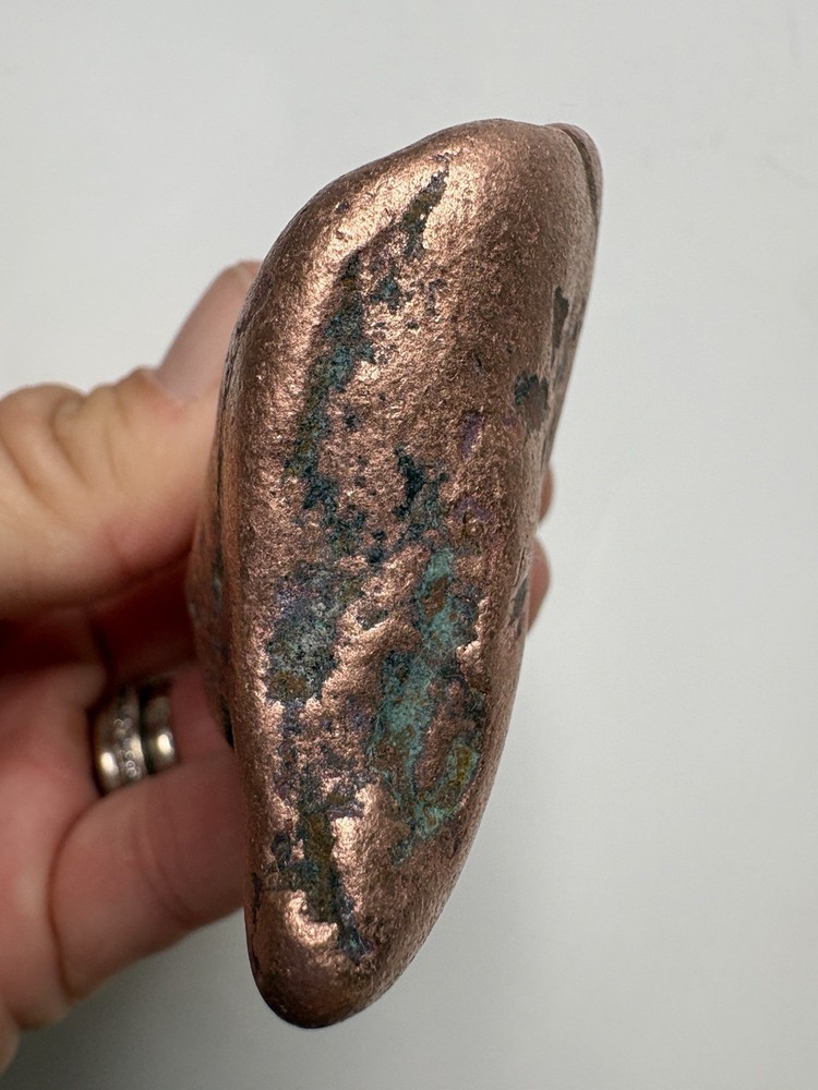 Pure Solid Native Michigan Float Copper Mineral Display Specimen Upper Peninsula