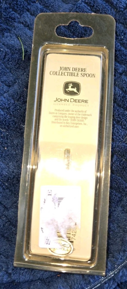 John Deere Stainless Spoon In Packaging