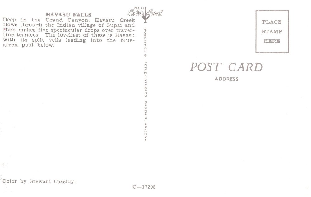 HAVASU FALLS, AZ - PC4215