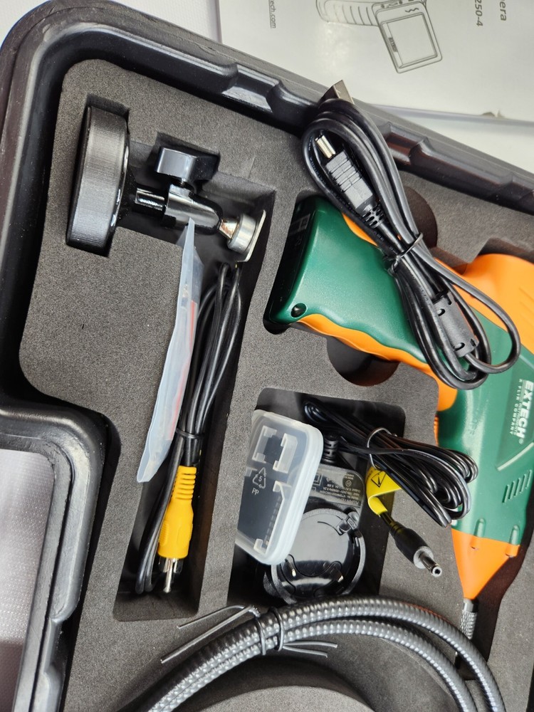 Extech BR250 - Video Borescope / Wireless Inspection Camera With 3 Foot Cable