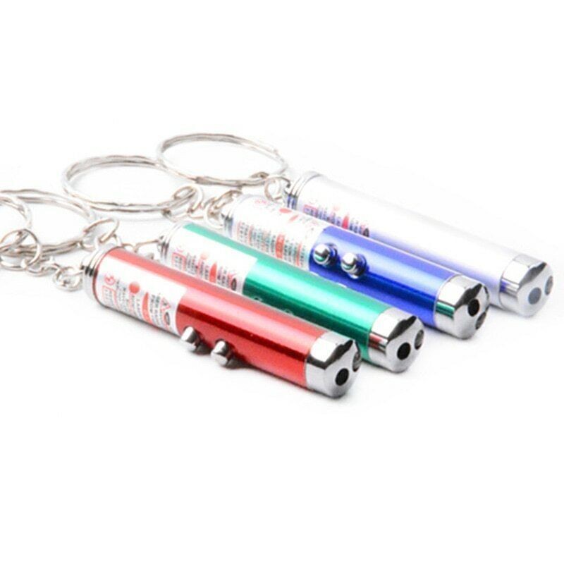 Pet Cat and Dog Laser Toy Cat Pointer Funny Interactive Kitten Mouse Exercise _