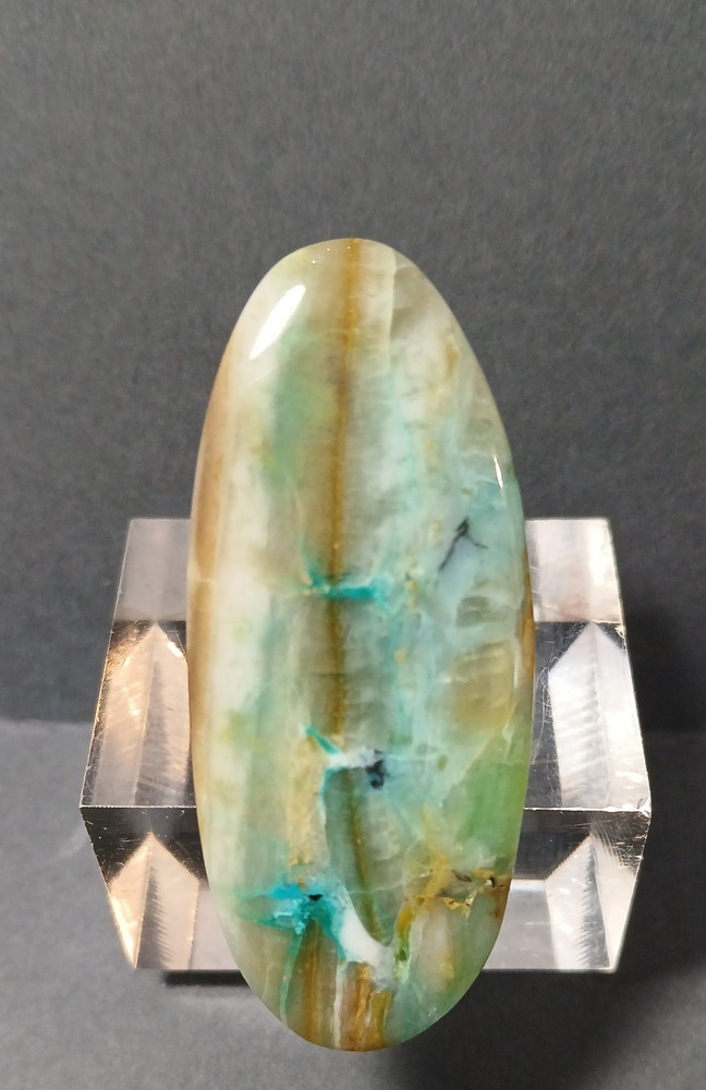 Indonesian Opalized Wood Cabochon