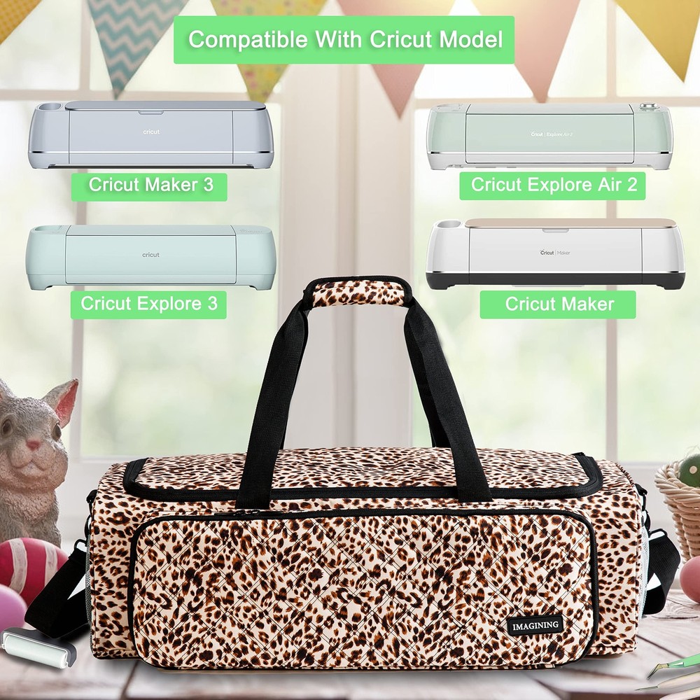 IMAGINING Carrying Case Bag Compatible with Cricut Maker, Maker 3, Explore Ai...