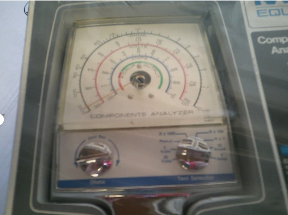 NOS KAL EQUIP Engine Analyzer w/Probes & Instructions Model #4083 ELECTRONIC