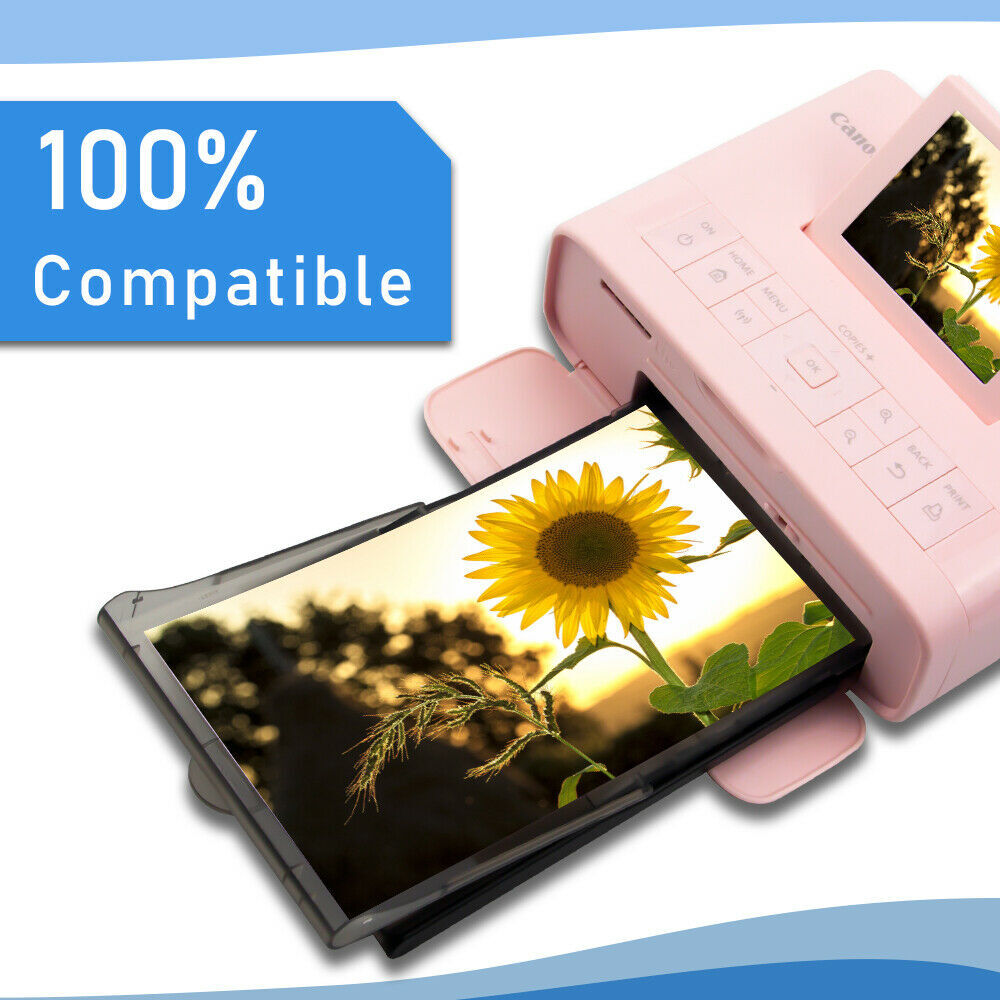 Compatible KP-108IN Color Ink Paper Set 4x6 for Canon Selphy CP1300 1200 910 Lot