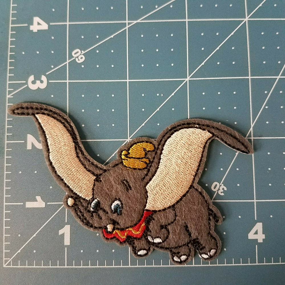 Dumbo Flying Elphant Patch 4 inches wide