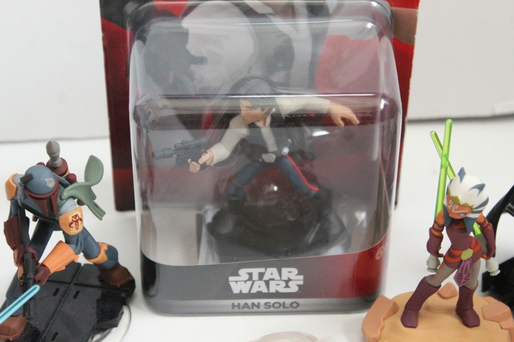 Disney Infinity Star Wars Lot w/ Playset