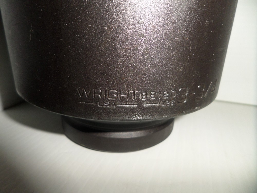 ⭐ NEW ⭐ Wright 88120 3-3/4" IMPACT SOCKET 1" DRIVE 🔴USA🔵