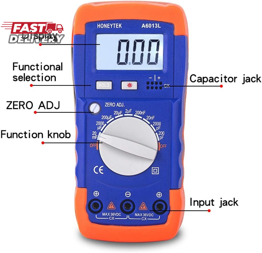 Honeytek A6013L Capacitor Tester