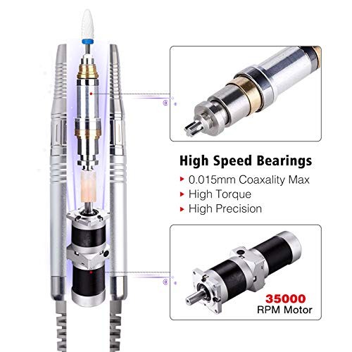Brushless Nail Drill Handpiece