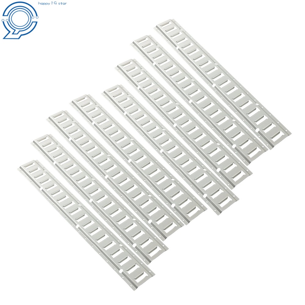 24 Pack E Track Tie Down Rail 8PC 3' E Track Rails 8PC O-Rings 8PC End Caps