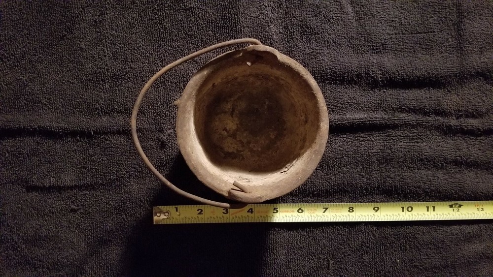 Cast Iron Melting Pot - Used