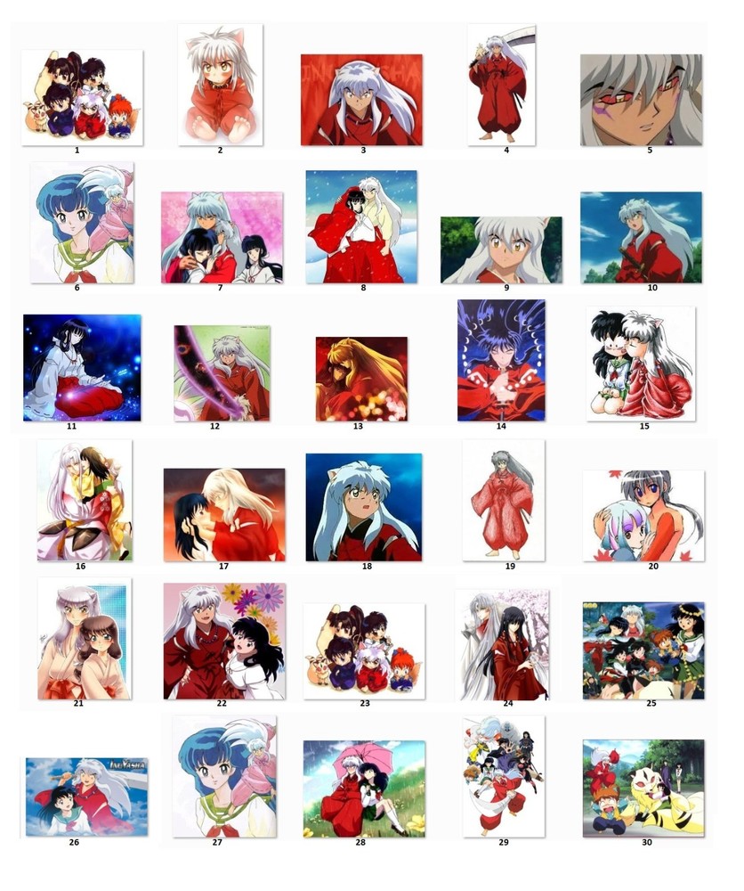 30 Personalized Address Labels Anime (iy1)