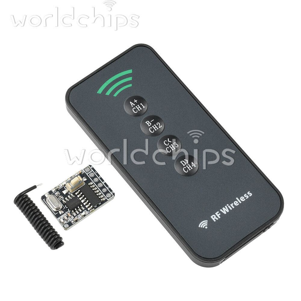 433Mhz Wireless Remote Control Switch Learning Code Decoding Receiver Module New