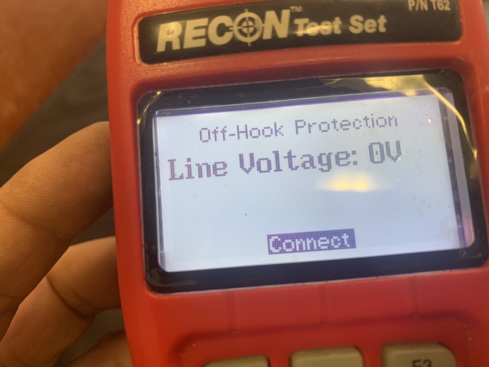 Recon Platinum Tools P/N T62 Butt Test Network Ethernet Linesman Tool w/ Clip