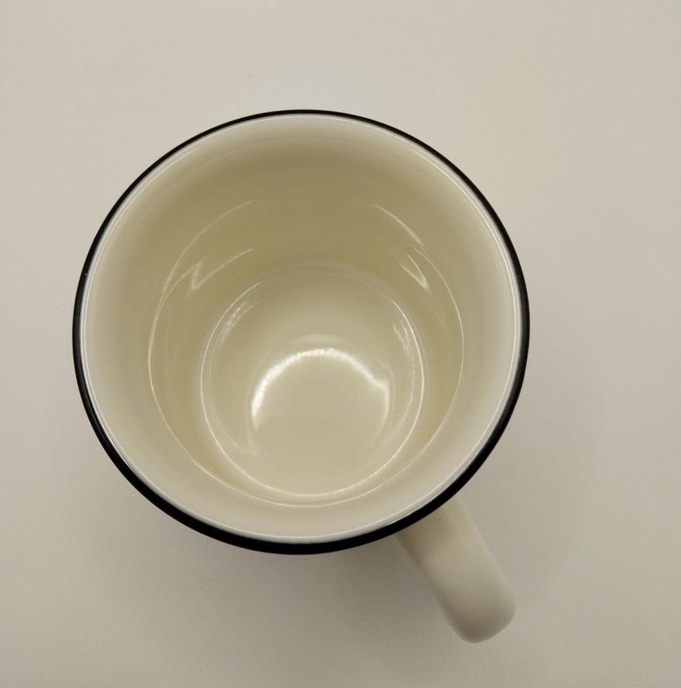 Winter Themed White and Blue Mug