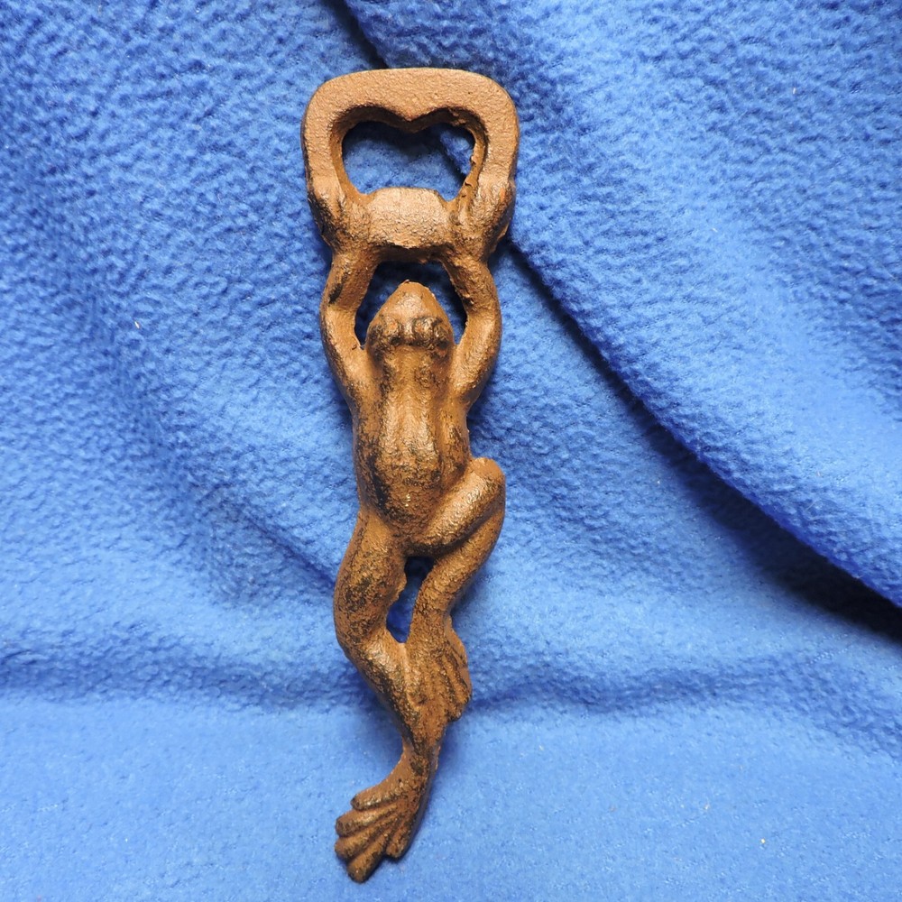 Cast Iron Frog Bottle Opener